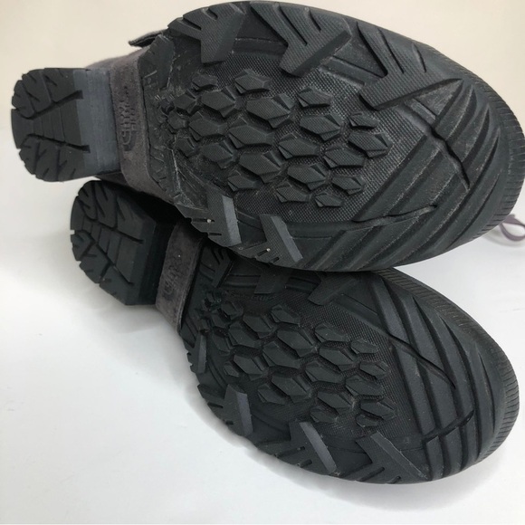 The North Face Zophia Lace Up Tall Boots Sz 8 Insulated Nubuck Waterproof - Picture 7 of 14